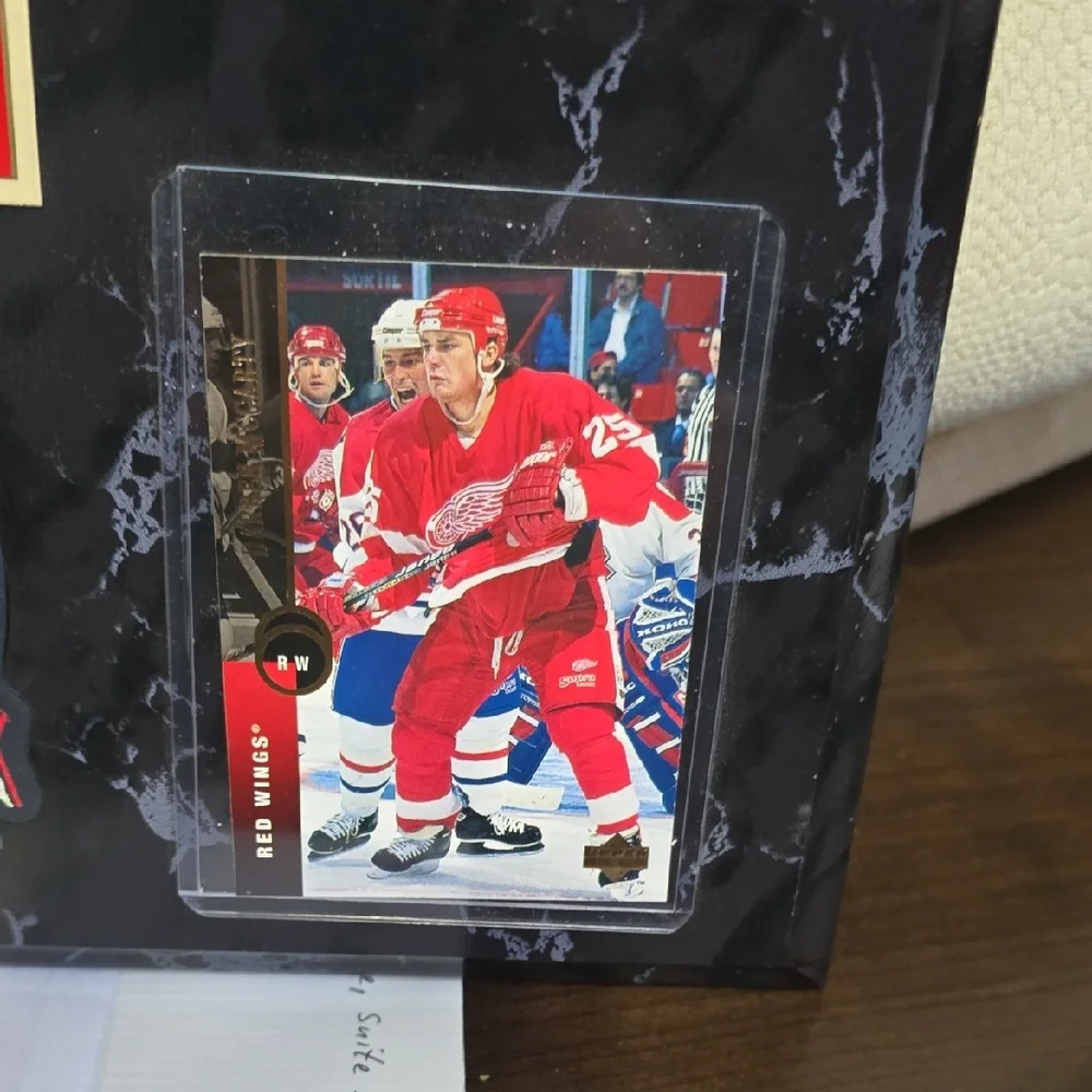 Black Framed Hockey Team Photo Collage